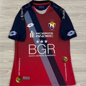 Lotto 2014/15 El Nacional de Quito Home Shirt Soccer Jersey Men’s Size Medium